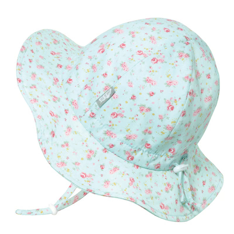 Jan & Jul Cotton Floppy Hat- Retro Rose