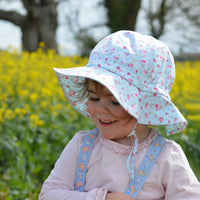 Jan & Jul Cotton Floppy Hat- Retro Rose