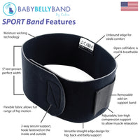 Baby Belly Band Sport