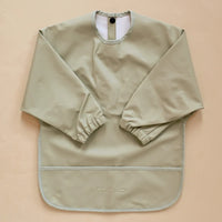 Long sleeve bib - Stone