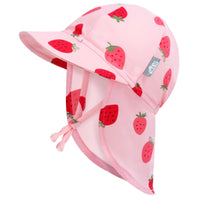 Jan & Jul Sun Soft UV Baby Cap - Quick Dry - Pink Strawberries