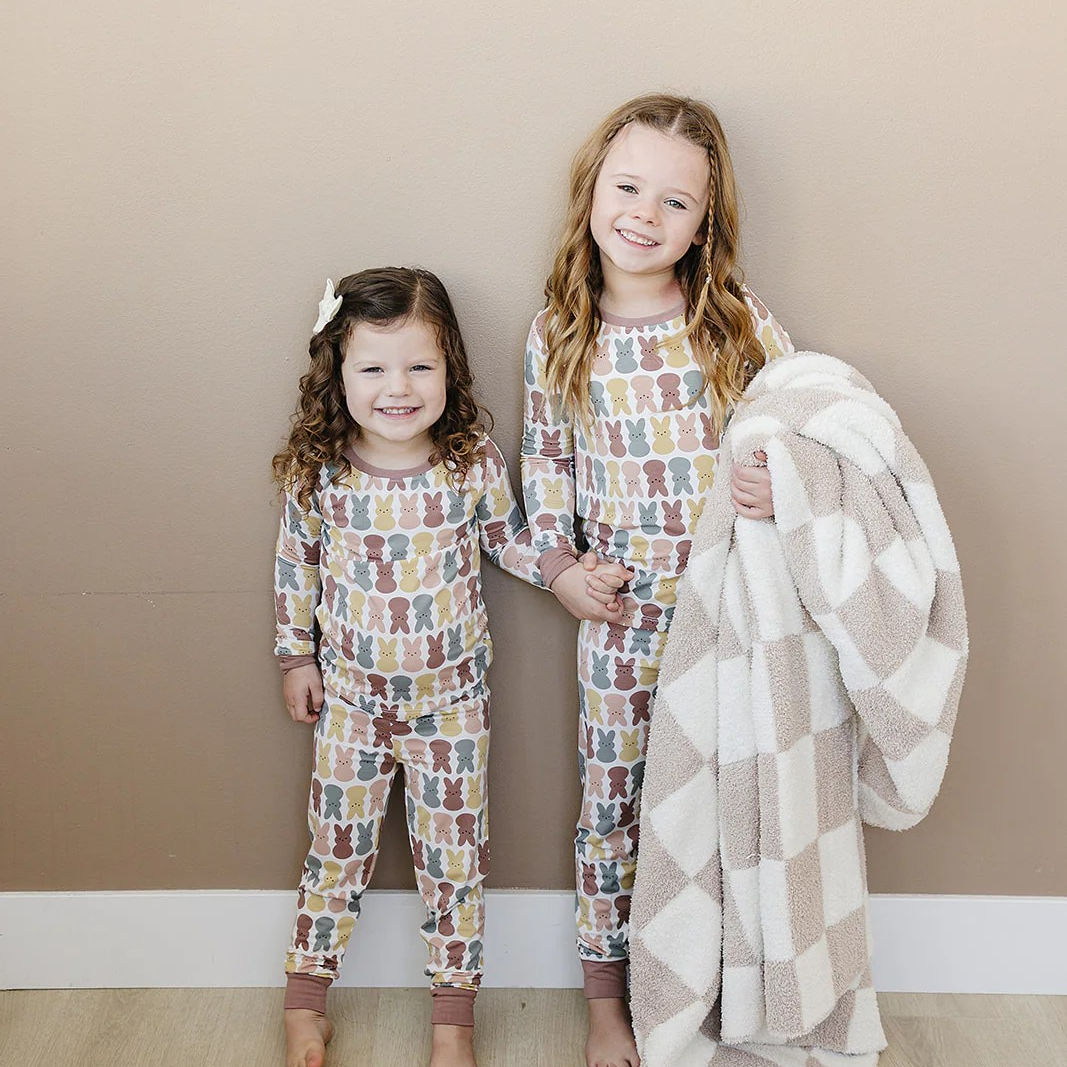 Mebie Baby - Bunny Bamboo Pajamas