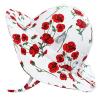 Jan & Jul Cotton Floppy Hat- Red Poppy