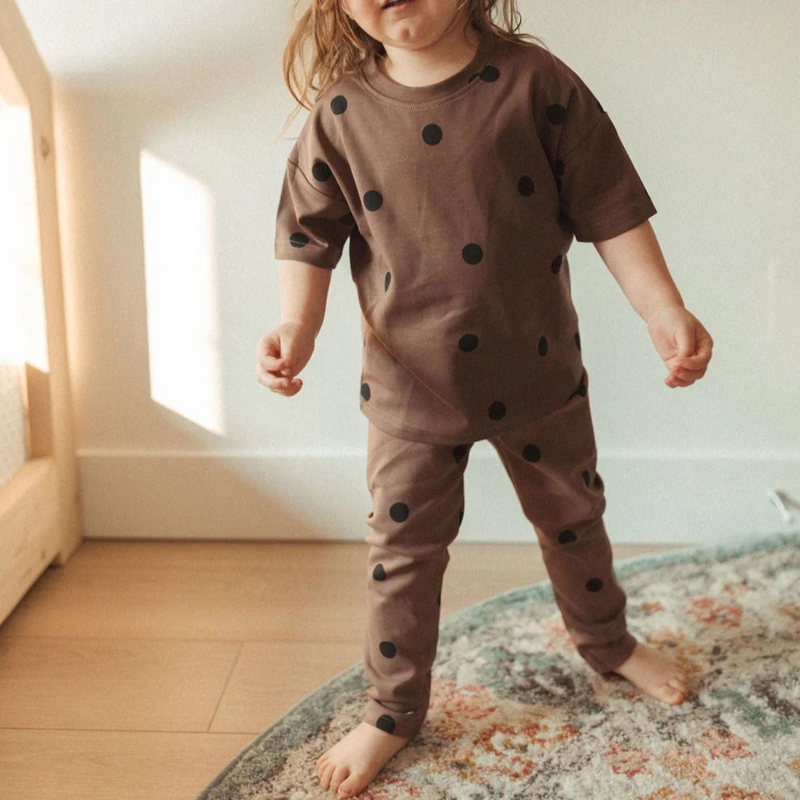 Little Luba - Polka dot leggings