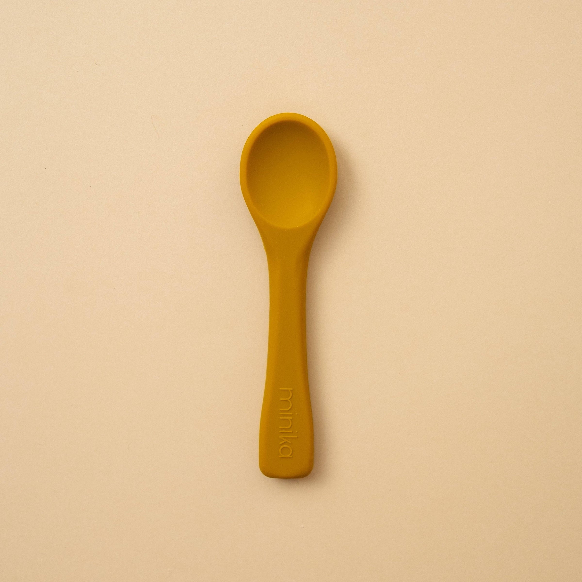 Silicone spoon - Ocre