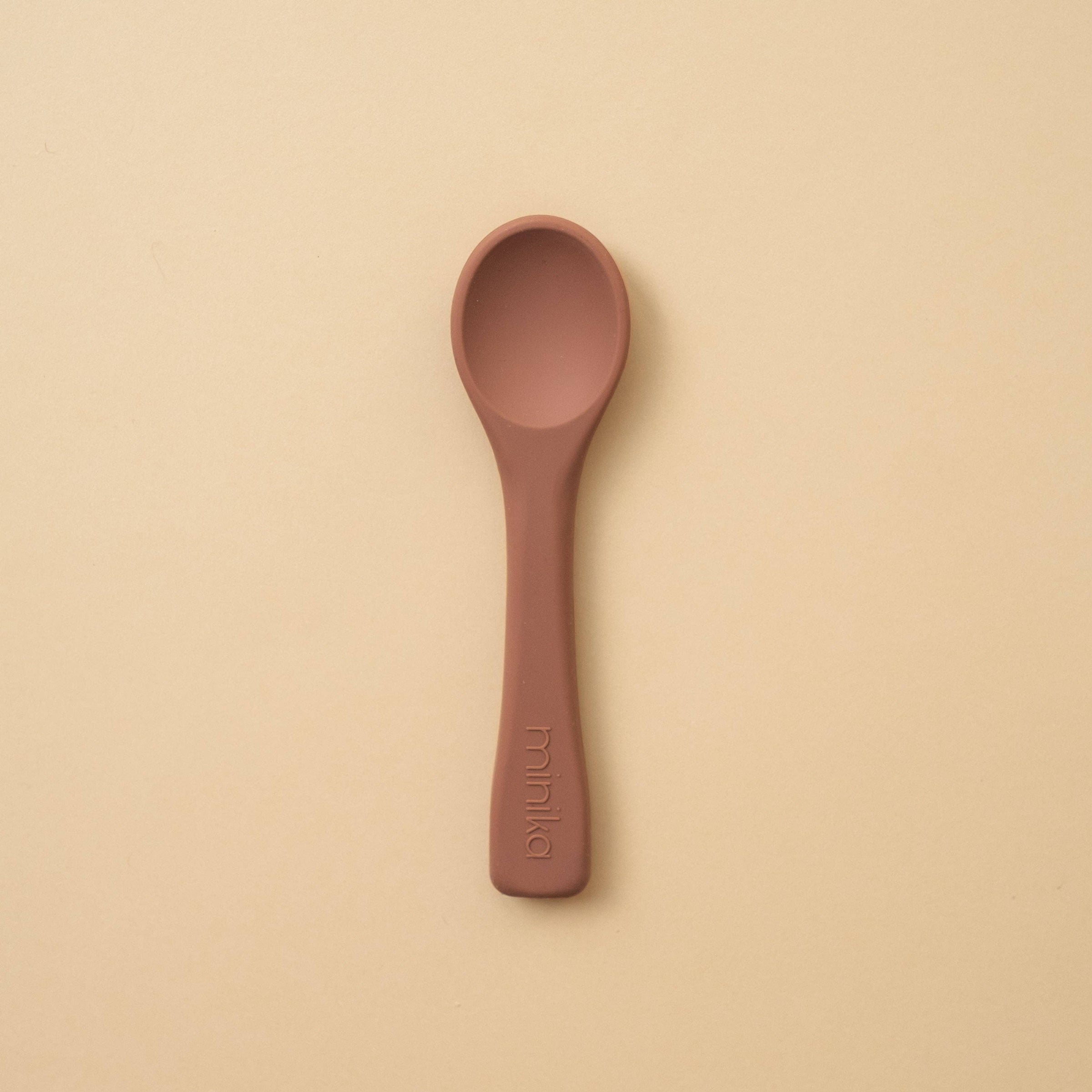 Silicone spoon - Cacao