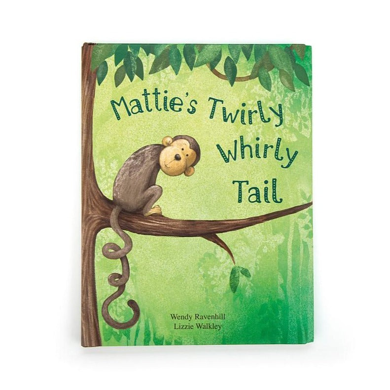 Jellycat Mattie's Twirly Whirly Tail Book brandon manitoba