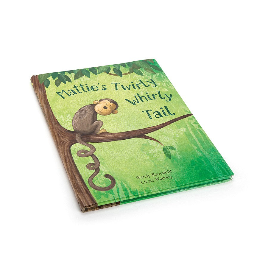 Jellycat Mattie's Twirly Whirly Tail Book brandon manitoba