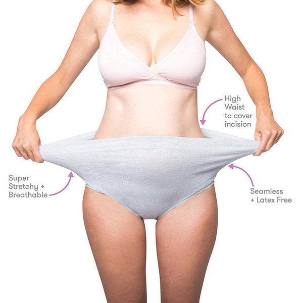 Frida Mom Disposable Postpartum Underwear - Highwaisted/C-Section – Baby  Bump