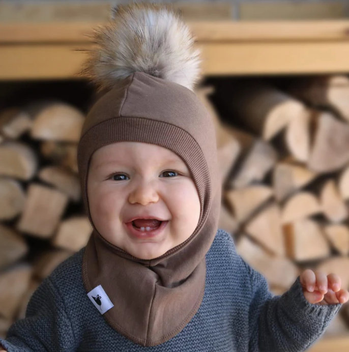 Lille Mus Fleece Pom Balaclava