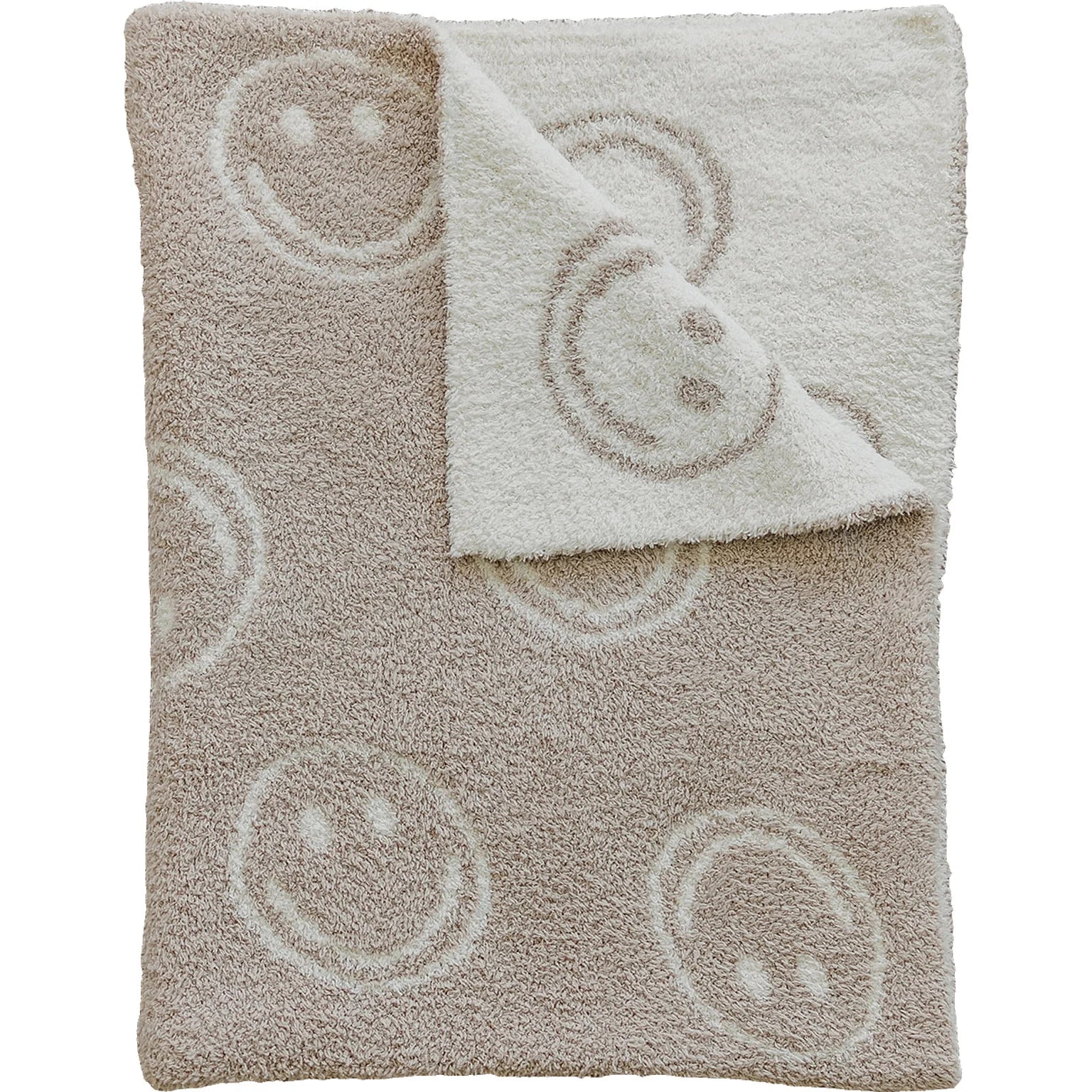 mebie baby smiley taupe plush blanket baby bump brandon manitoba