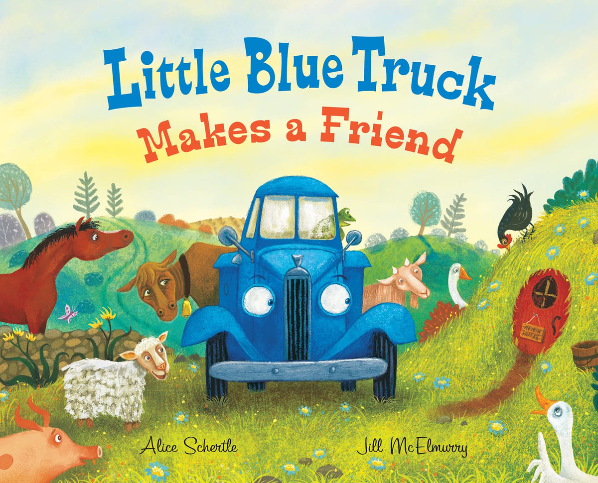 little blue truck makes a friend hardcover baby bump brandon manitoba