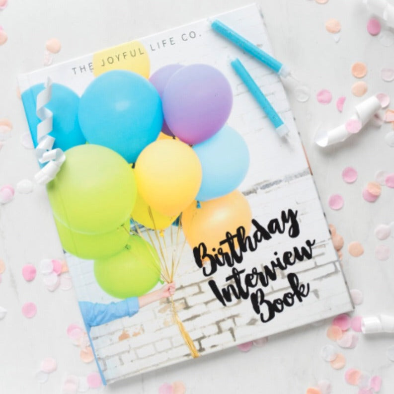the joyful life co birthday interview book balloons baby bump brandon manitoba
