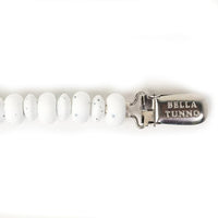 bella tunno silicone pacifier clip detail shot brandon manitoba